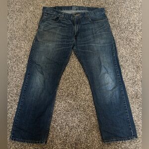 Signature Levi Strauss Jeans - Mens - Slim Straight - Size 38 x 30 - Medium Wash